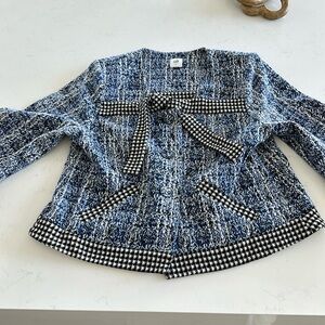 Cabi blazer - soft cotton/poly/ spandex blend with pockets - EUC sz L